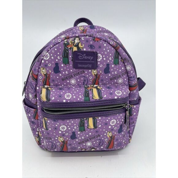 Loungefly Disney Hocus Pocus 2 All Over Print Mini Backpack Sanderson Sister's - Picture 1 of 7